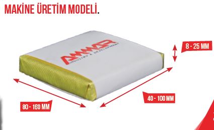 Büyük Çikolata Parçalarını Şit Bar Bantla Ambalaj Paketleme Makinesi